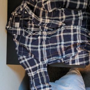 Linen Brooks Brothers button up shirt small